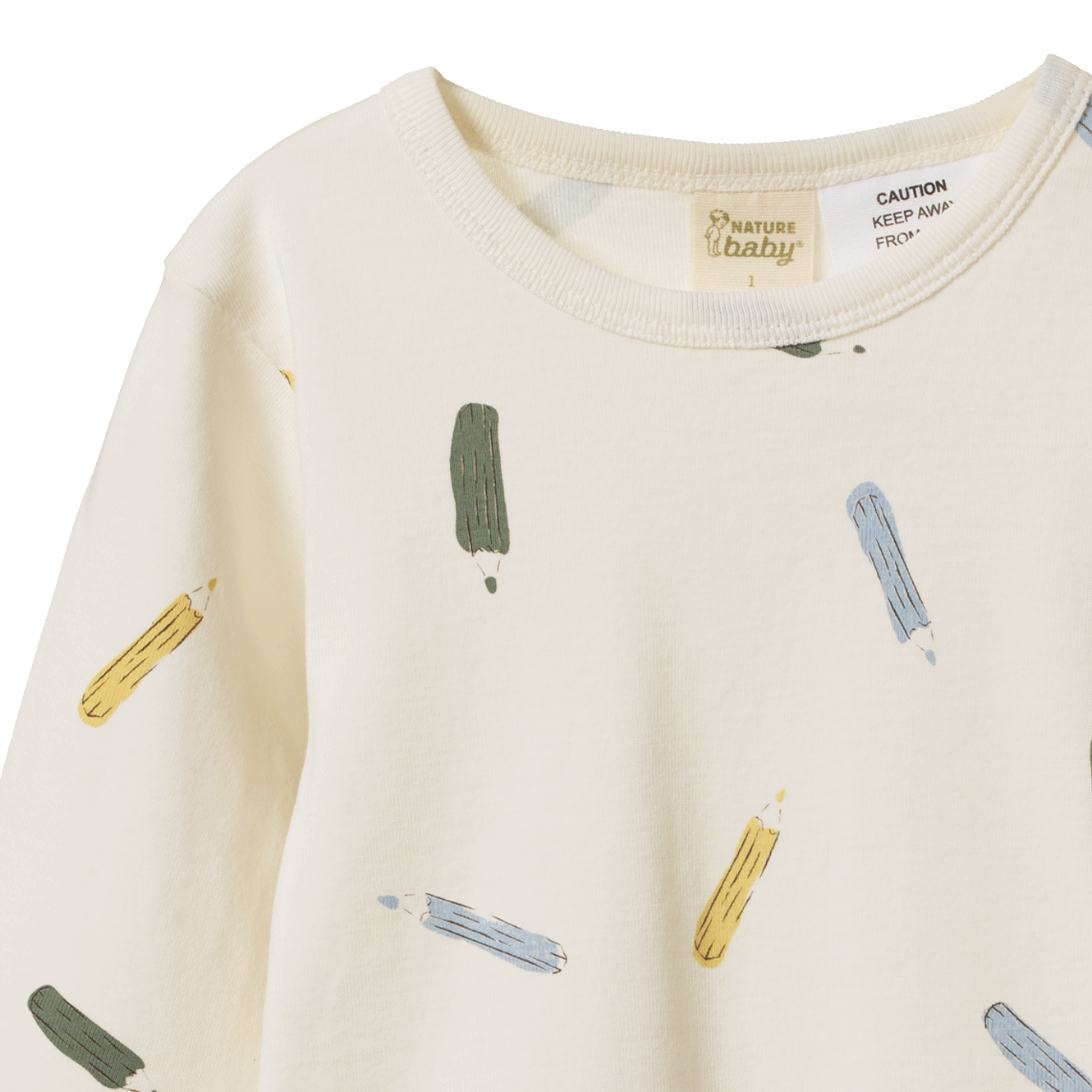 2PC LONG SLEEVE PYJAMAS | Pencil Stripes-Extra Img - 2