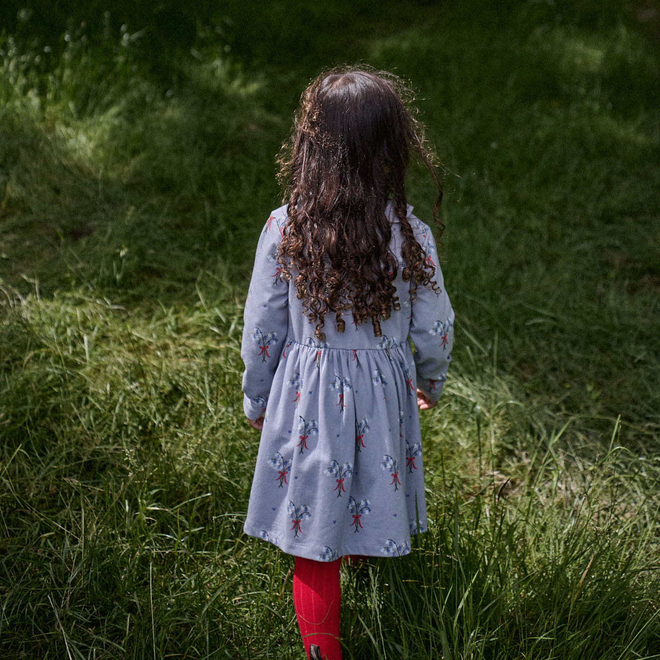 AGNES DRESS | Bluebelle Print-Extra Img - 1