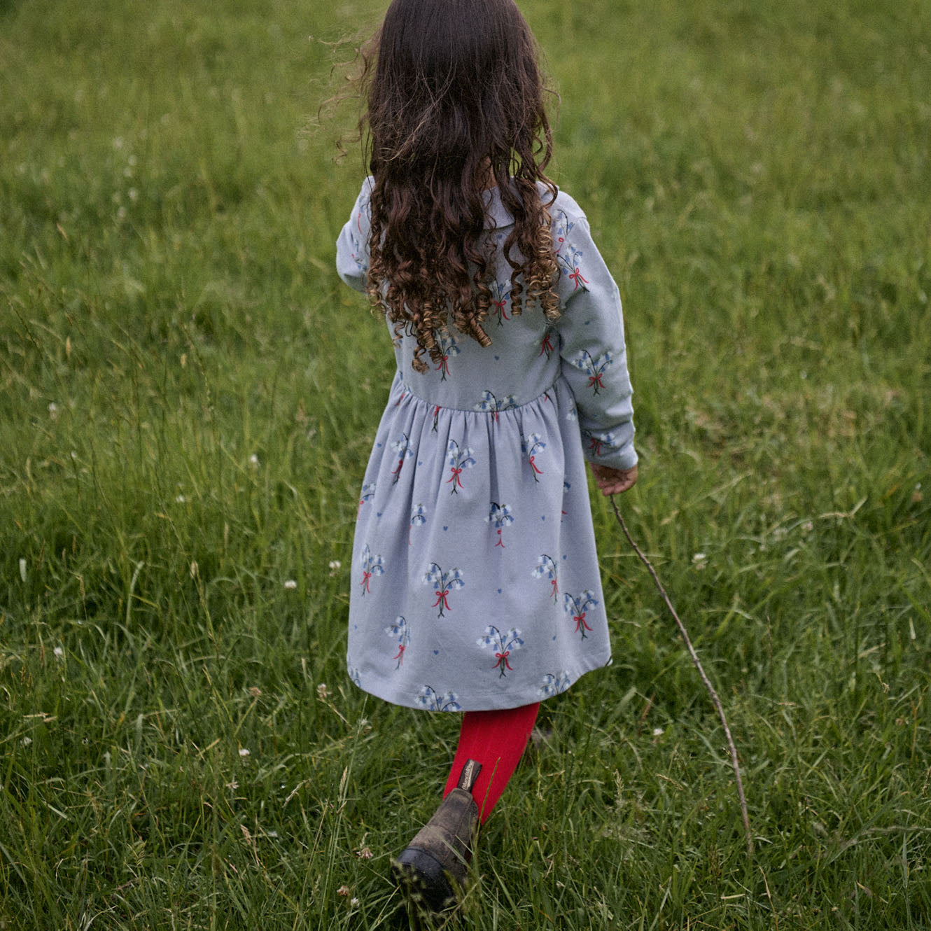 AGNES DRESS | Bluebelle Print-Extra Img - 2