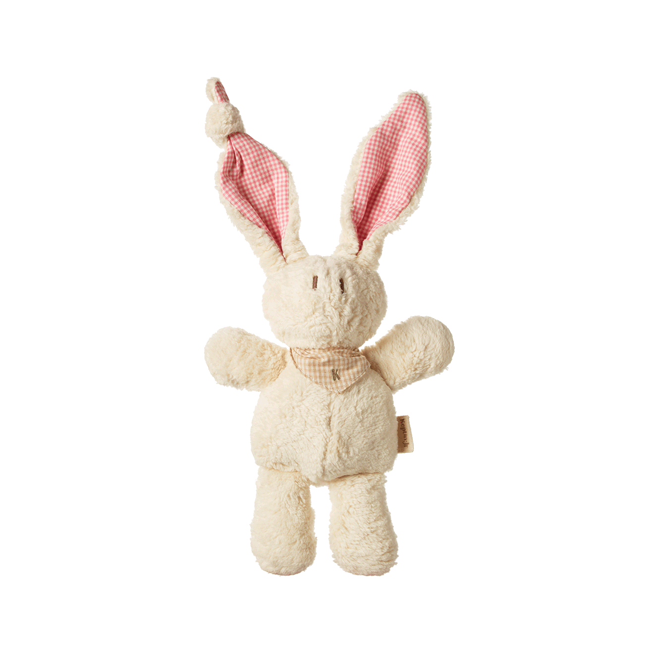 TJUMM BUNNY SHAWL | Natural/Brown-Web-front