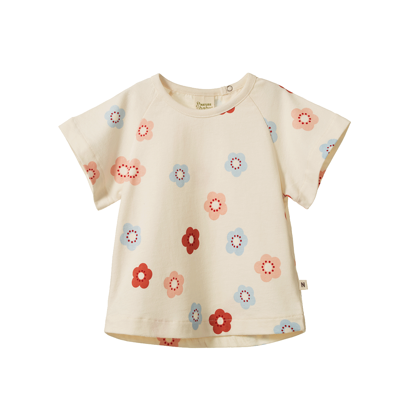 JUNIPER TEE | Flora Stamp Print-Web-front
