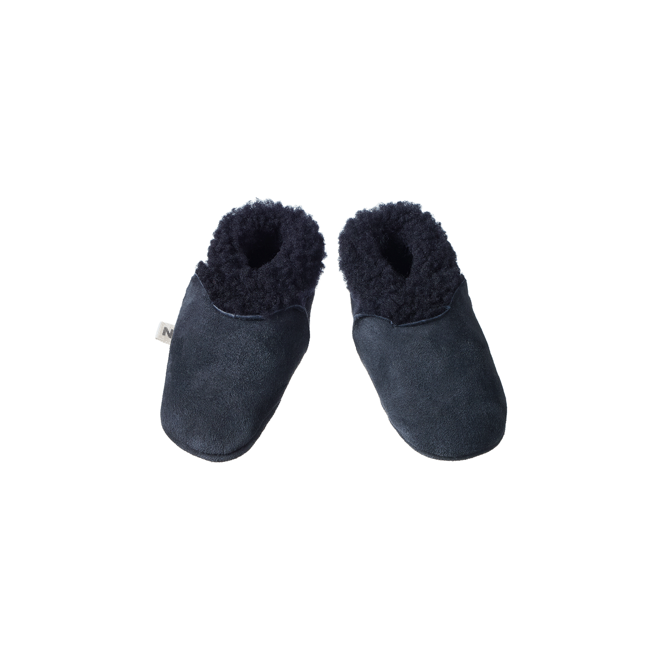 LAMBSKIN BOOTIES | Navy-Web-front