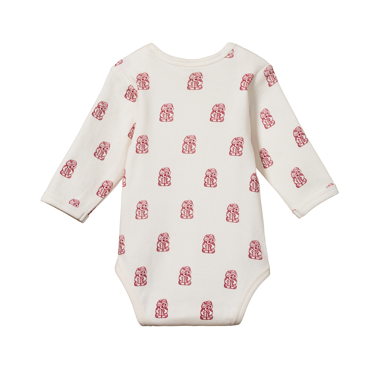 LONG SLEEVE BODYSUIT | Tiki Print-Web-hover