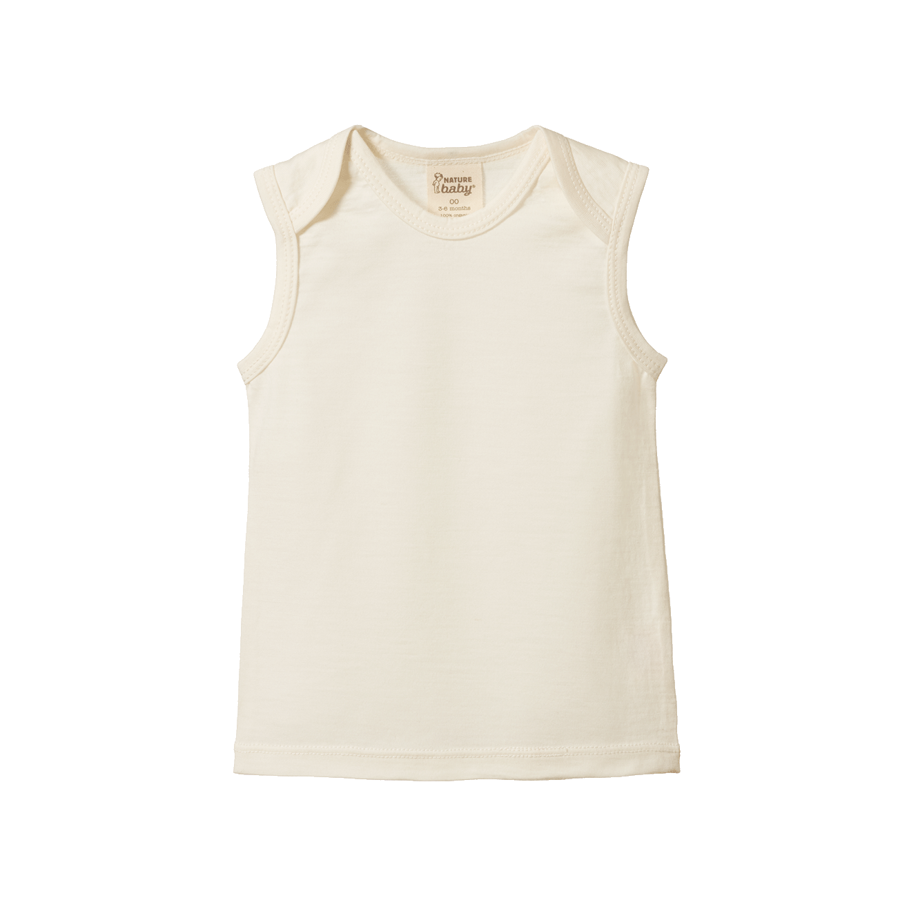 MERINO ESSENTIAL SINGLET | Natural-Web-front