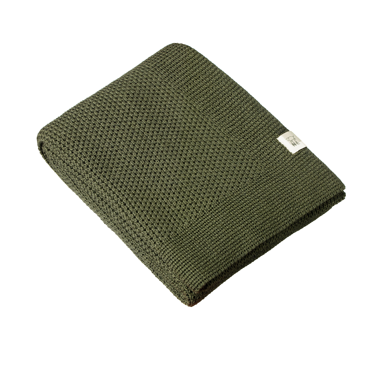 MERINO KNIT BLANKET | Thyme-Web-front