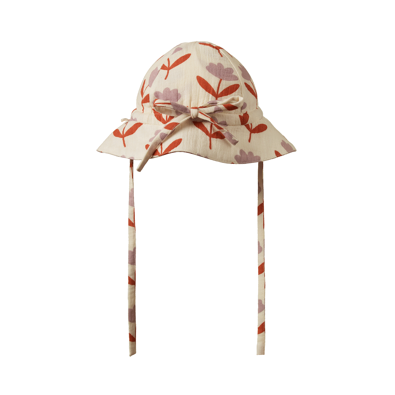 MUSLIN SUNHAT | Fleurette Print-Web-hover