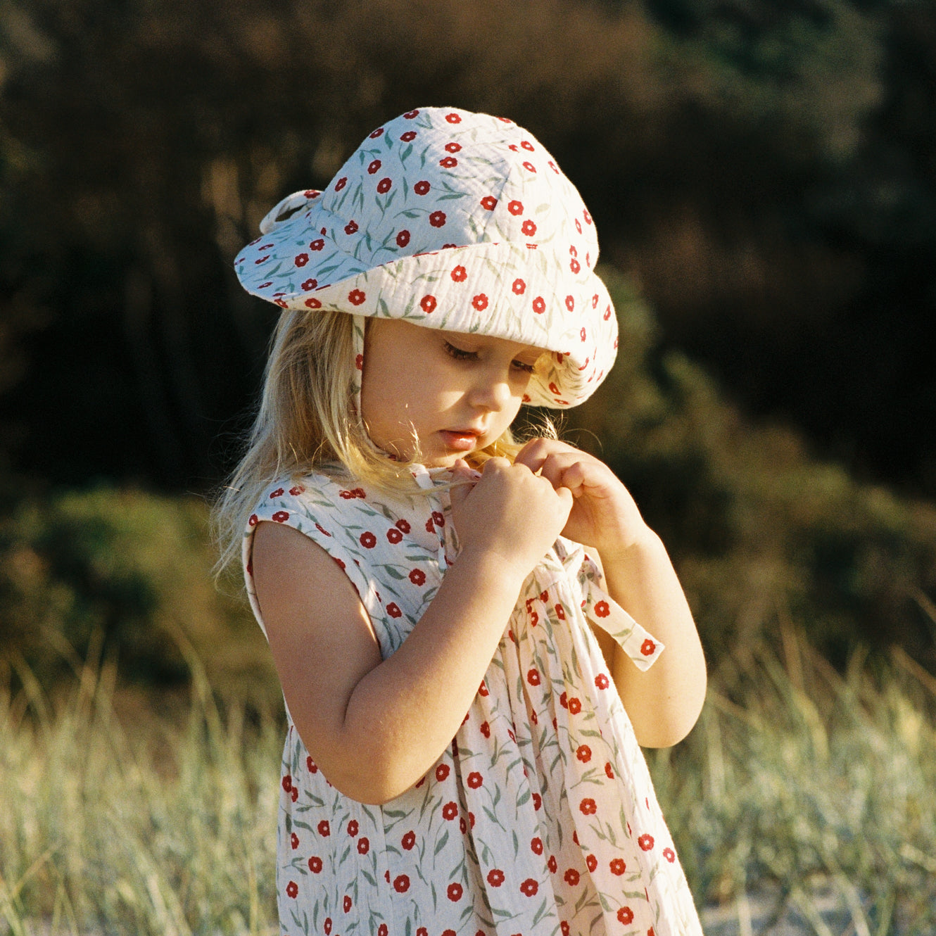 MUSLIN SUNHAT | Joiette Print-Web-hover