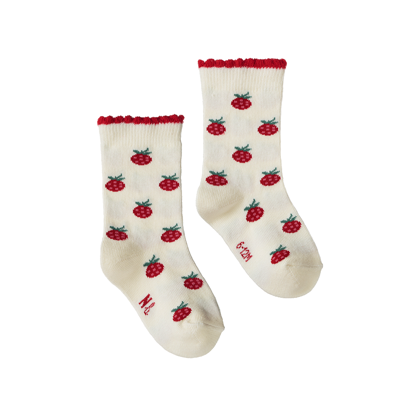 ORGANIC COTTON SOCKS | Raspberries-Web-front