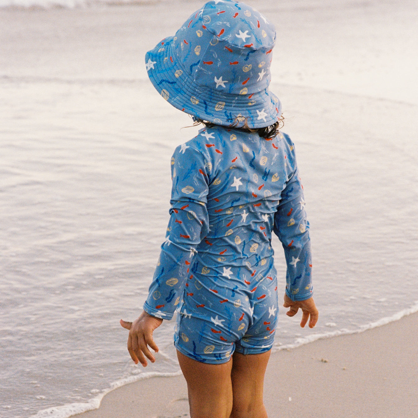 SPLASH SUNHAT | Blue Snorkel Print-Web-hover