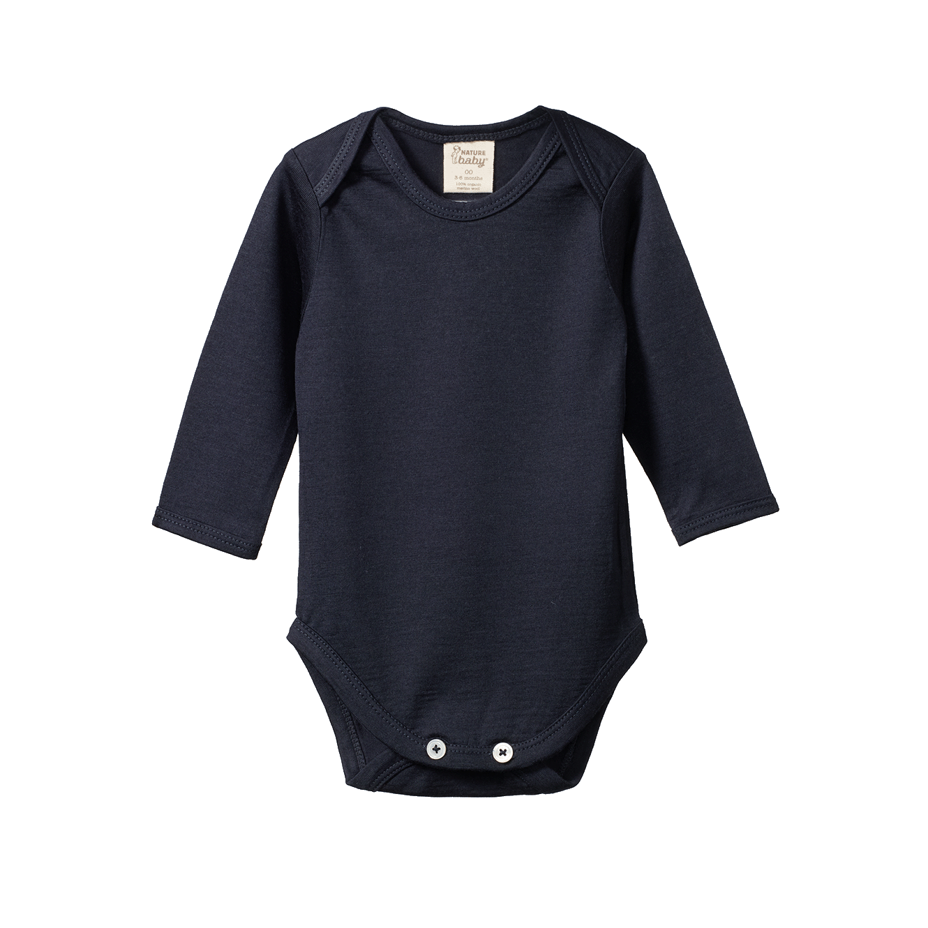MER ESS L/S BODYSUIT | Navy-Web-front