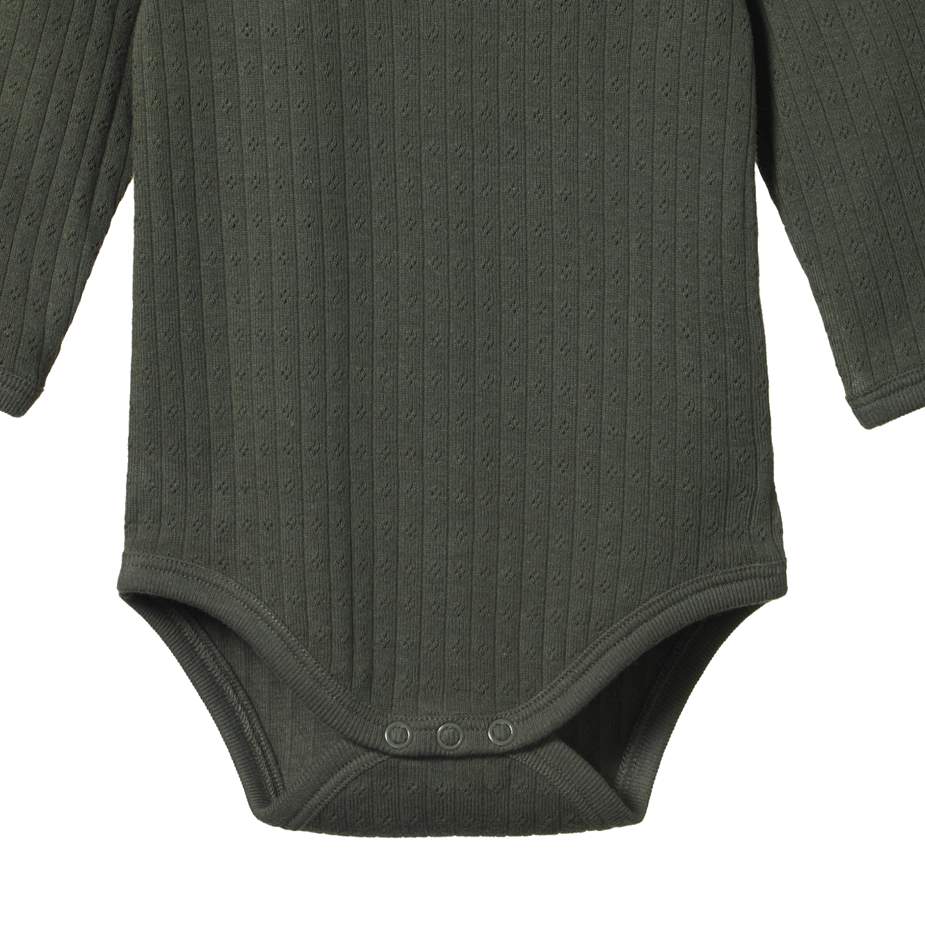 L/S BODYSUIT POINTELLE | Thyme-Extra Img - 1