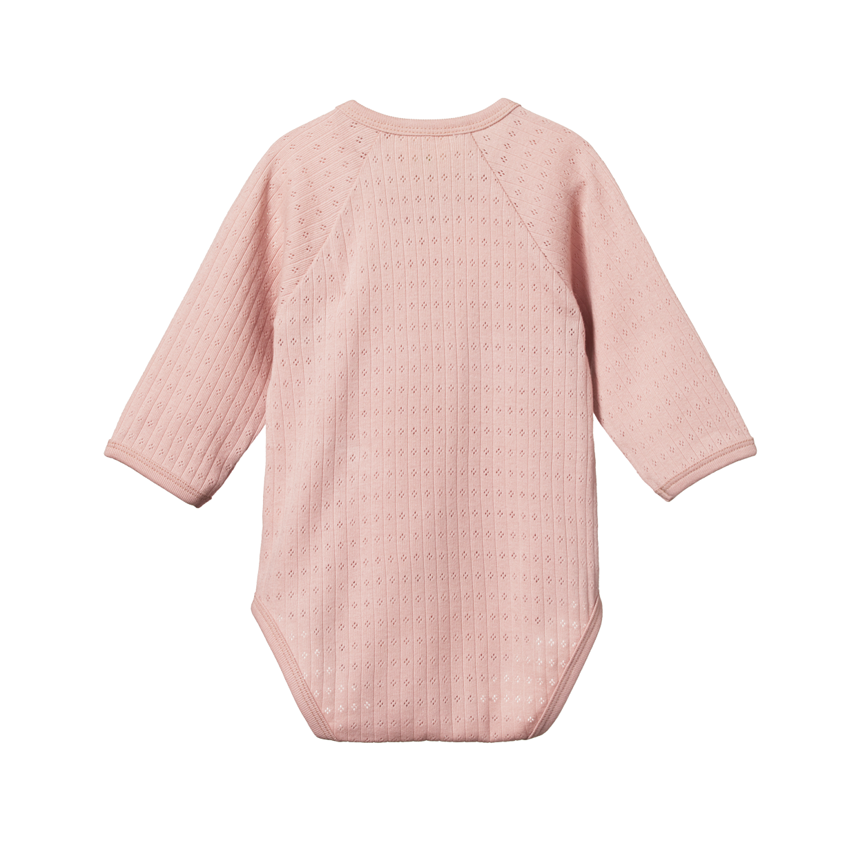 L/S KIMONO BODYSUIT POINTELLE | Rose Bud-Web-hover
