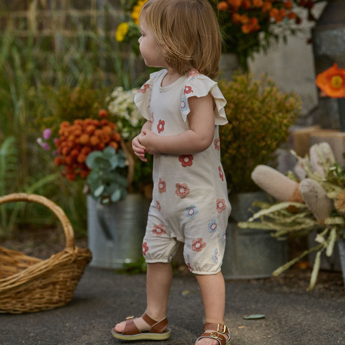 TILLY SUIT | Flora Stamp Print-Extra Img - 2
