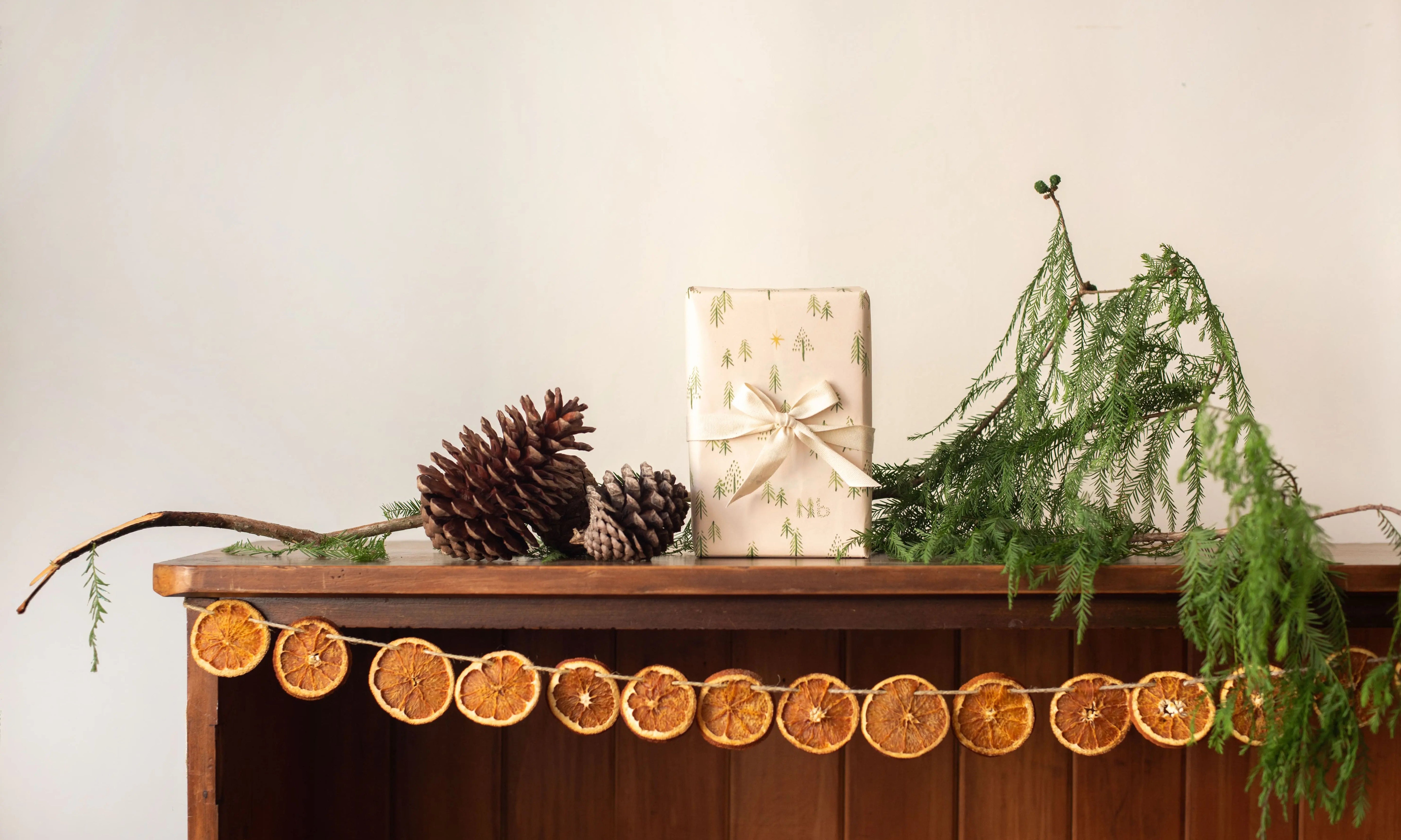 Make Your Own Dried Orange Garland | Living