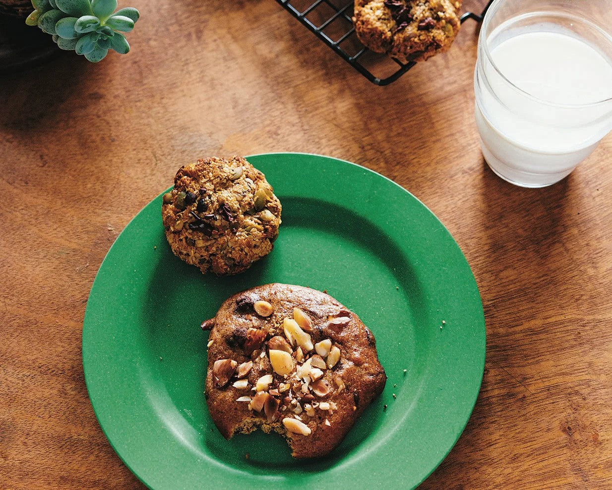 Recipe: Almond, Chocolate + Chickpea Cookies | Wellbeing - Nature Baby