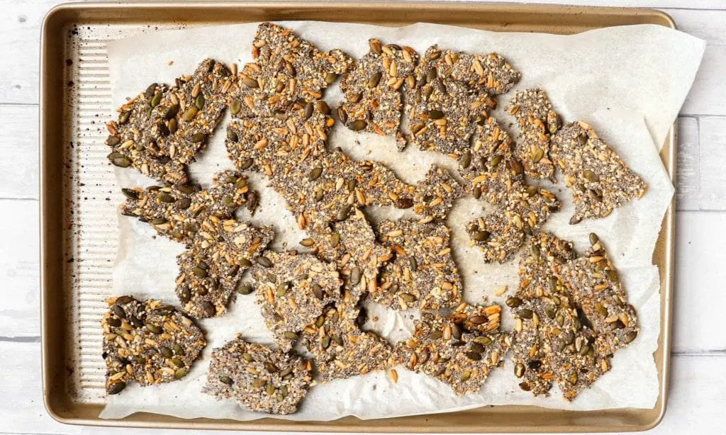 Recipe: Super Seed Crackers | Wellbeing - Nature Baby