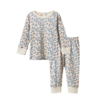 2PC LONG SLEEVE PYJAMAS | Betsy Belle Rose Print-Web-front