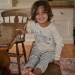 2PC LONG SLEEVE PYJAMAS | Franklin Print-Extra Img - 2