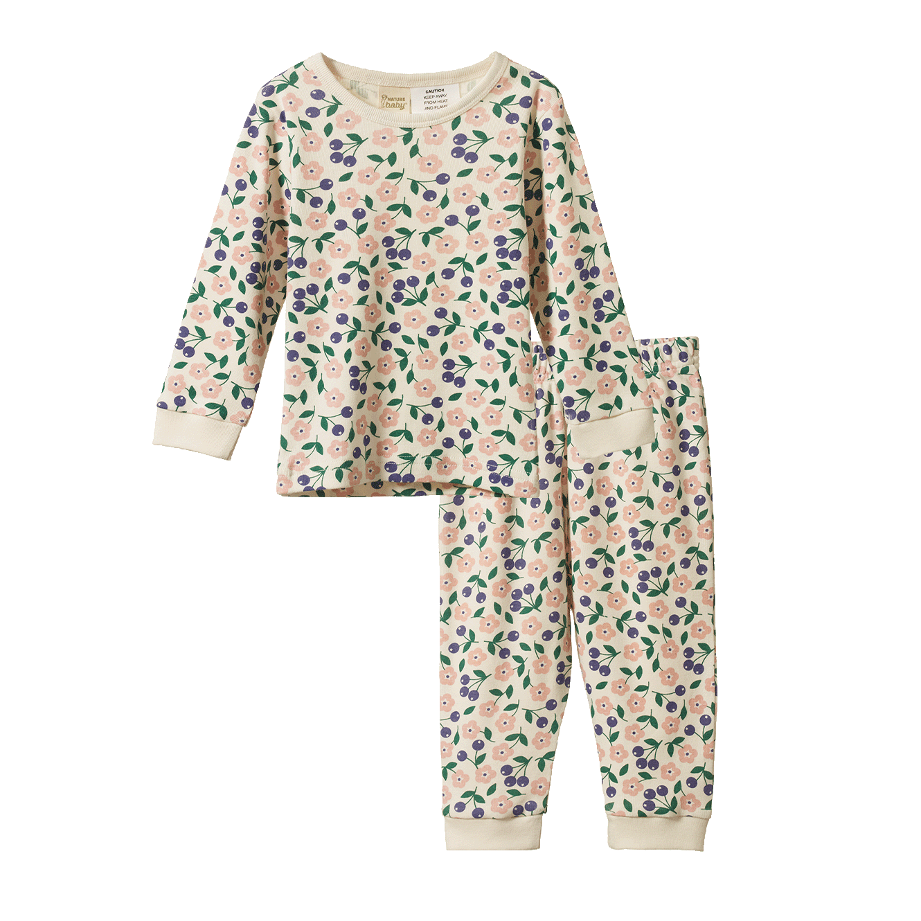 2PC LONG SLEEVE PYJAMAS | Grande Briarwood Print-Web-front