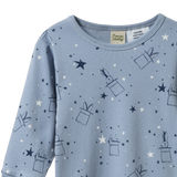 2PC LONG SLEEVE PYJAMAS | Illusion Bunny Print-Extra Img - 2
