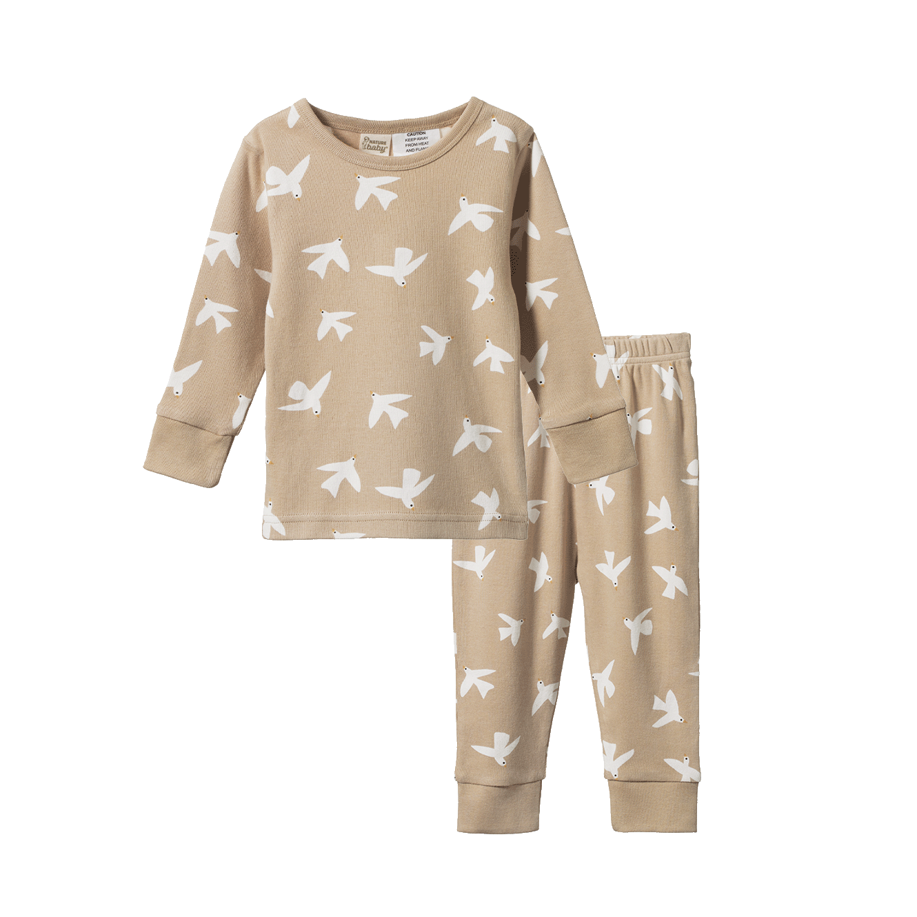 2PC LONG SLEEVE PYJAMAS | Poet Print-Web-front