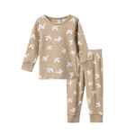 2PC LONG SLEEVE PYJAMAS | Poet Print-Web-front