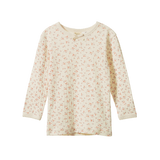 2PC LONG SLEEVE PYJAMA SET POINTELLE | Dandelion Print-Web-front