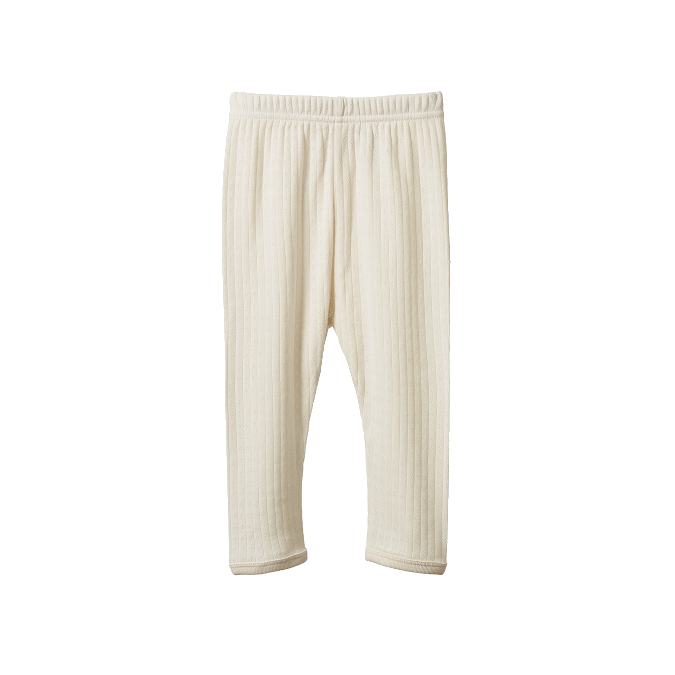 2PC LONG SLEEVE PYJAMA SET POINTELLE | Natural-Extra Img - 1