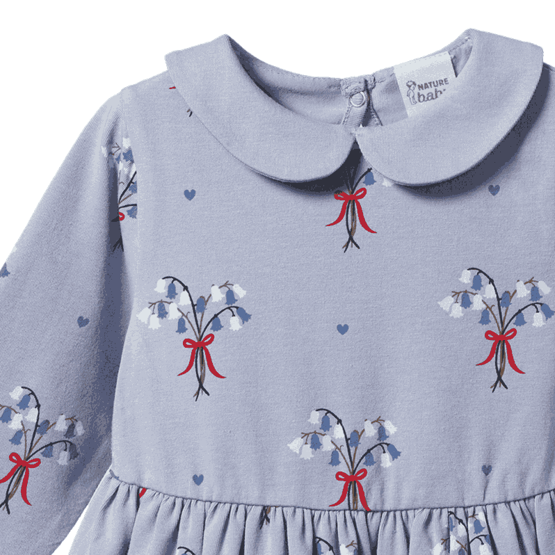 AGNES DRESS | Bluebelle Print-Extra Img - 5