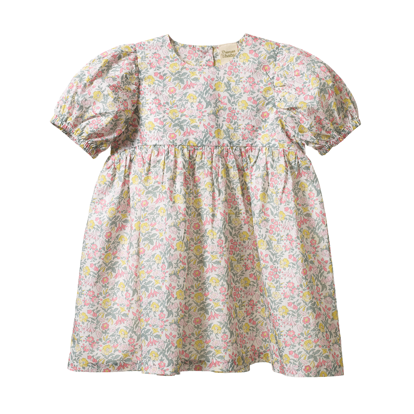 ALBERTINE DRESS LIBERTY | Spring Garden-Web-front