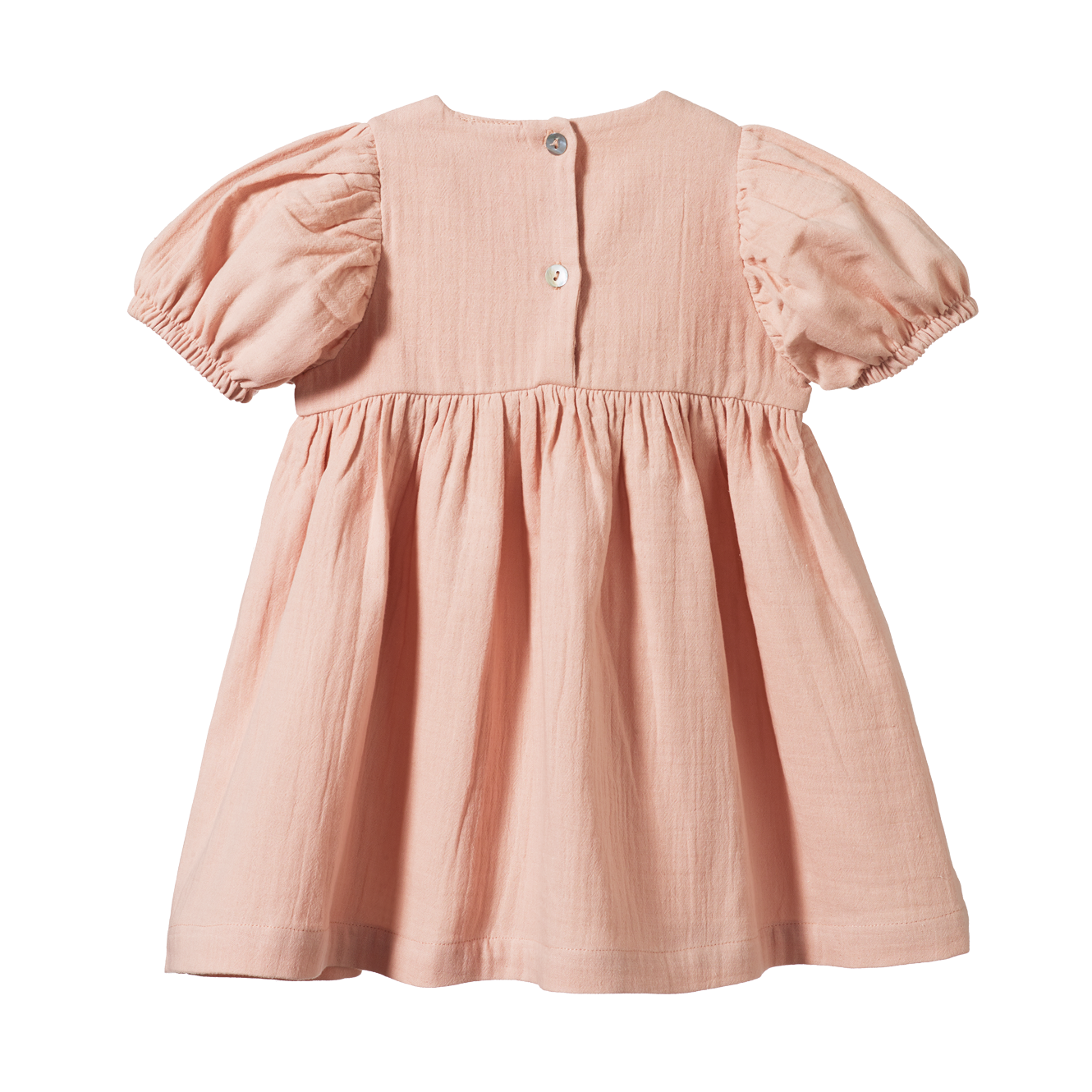 ALBERTINE DRESS | Rose Dust Crinkle-Extra Img - 3