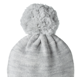 ALPINE POM POM BEANIE | Light Grey Marl-Web-hover