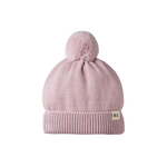 ALPINE POM POM BEANIE | Lilac-Web-front