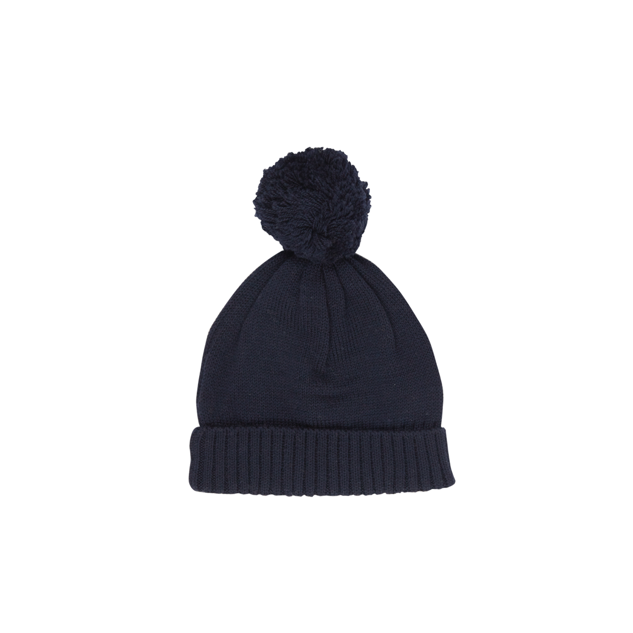 ALPINE POM POM BEANIE | Navy-Extra Img - 1