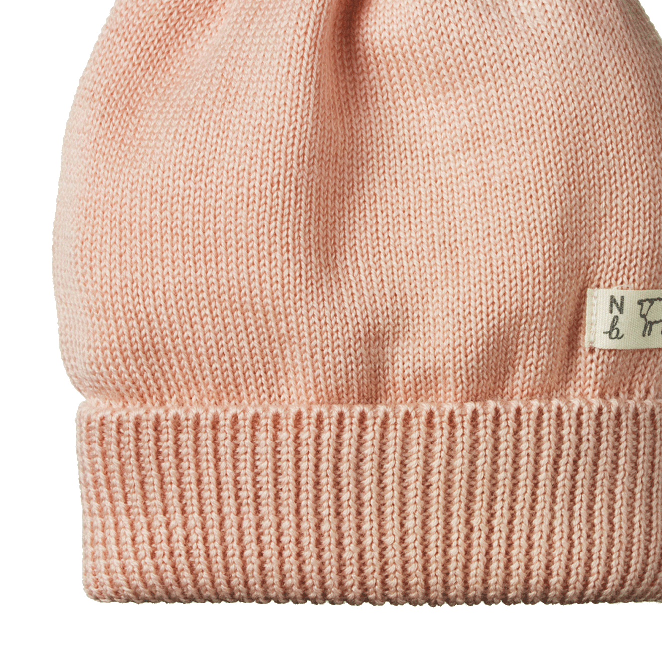 ALPINE POM POM BEANIE | Rose Dust-Extra Img - 2