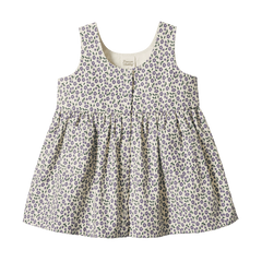 AMELIA PINAFORE | Briarwood Heron Print-Web-front