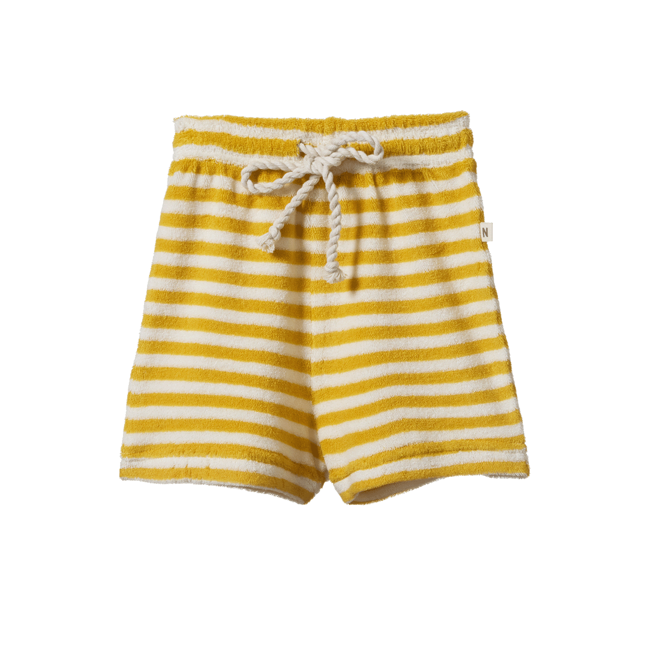 AUBREY SHORTS | Golden Sea Stripe-Web-front