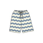 AUBREY SHORTS | Waves Print-Web-front