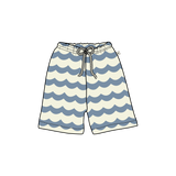 AUBREY SHORTS | Waves Print-Web-front