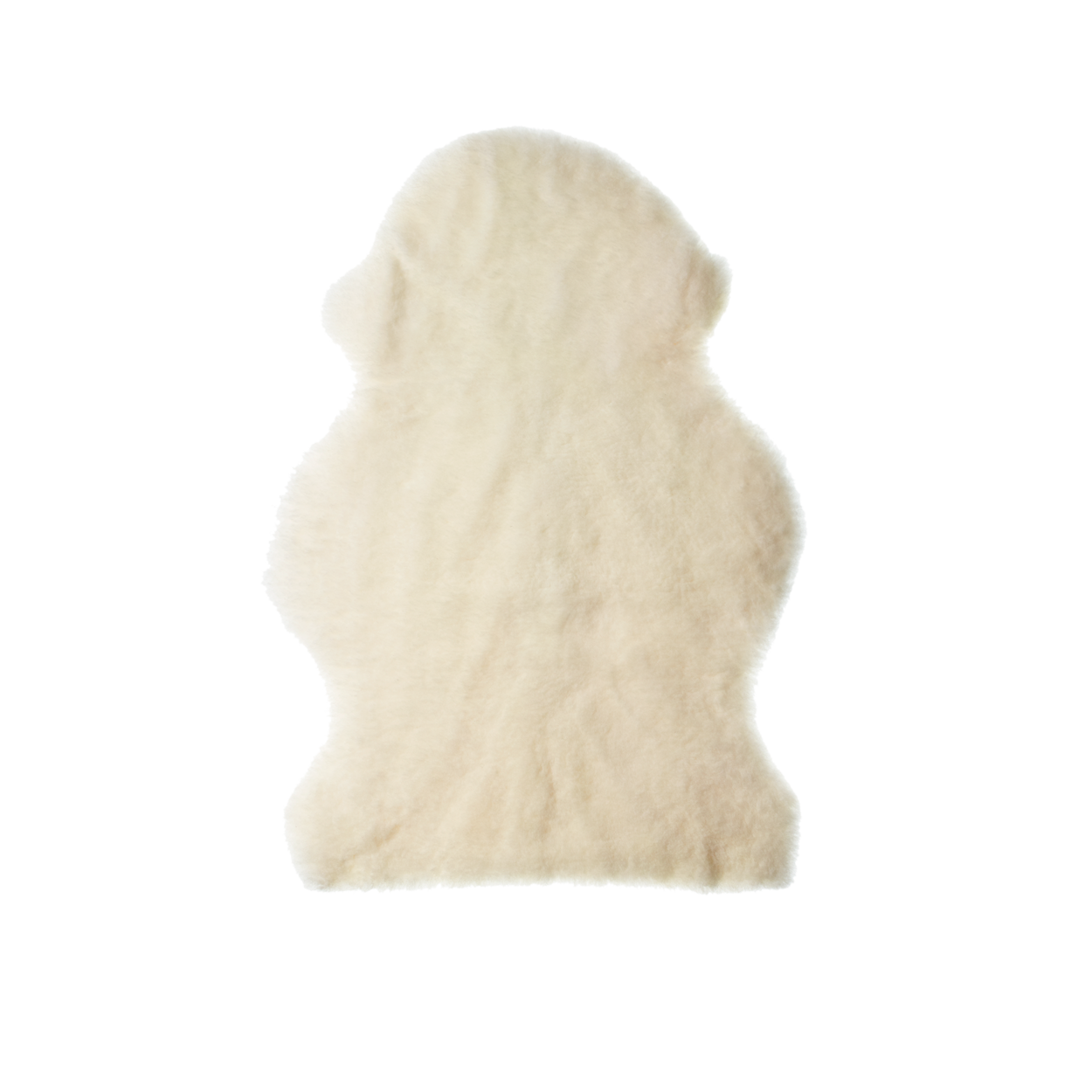 BABY SHEEPSKIN SHORT WOOL | Natural-Web-front