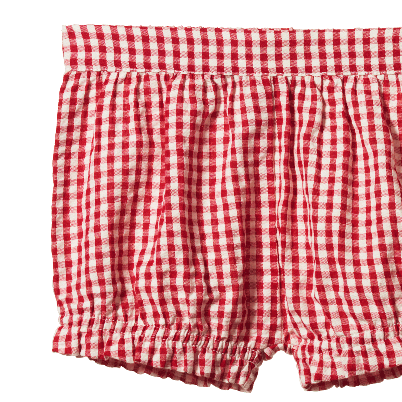 BETTY SHORTS | Red Check-Extra Img - 2