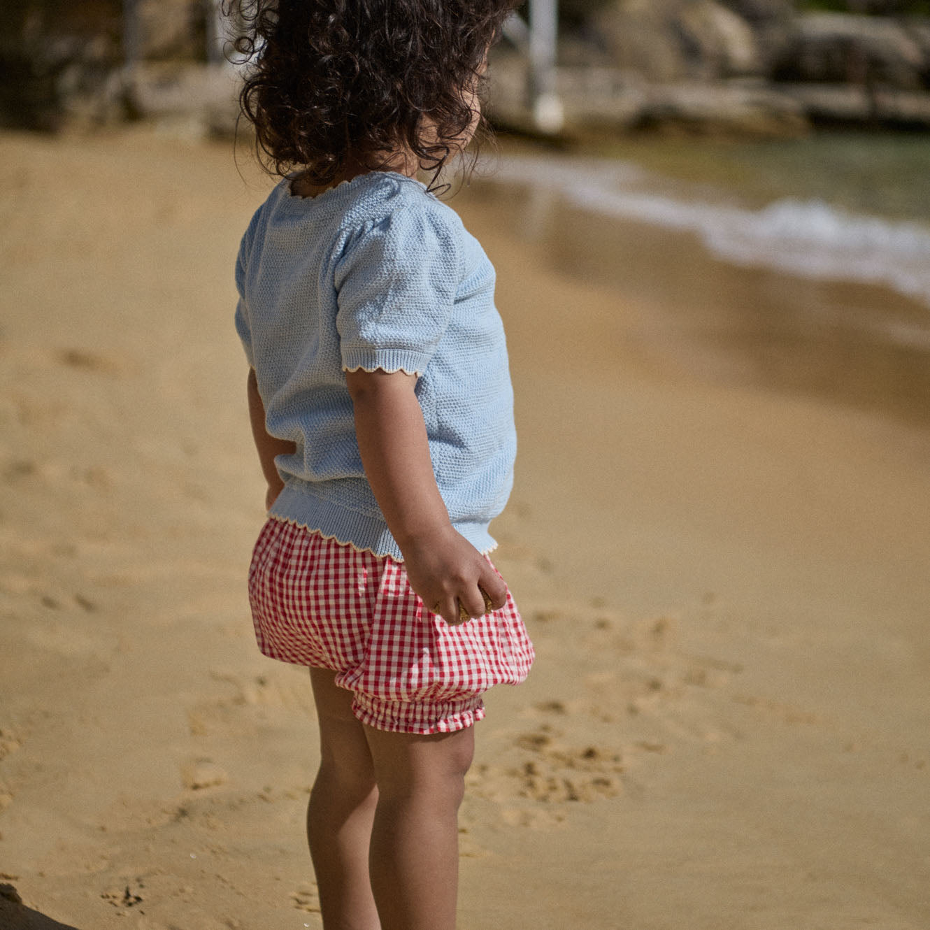 BETTY SHORTS | Red Gingham-Extra Img - 2