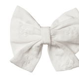 BOW HAIRCLIP | Ivory Flora-Web-hover