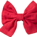 BOW HAIR CLIP | Raspberry Red-Web-hover