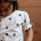 BUBBLES TEE | Flora Natural Print-Extra Img - 1