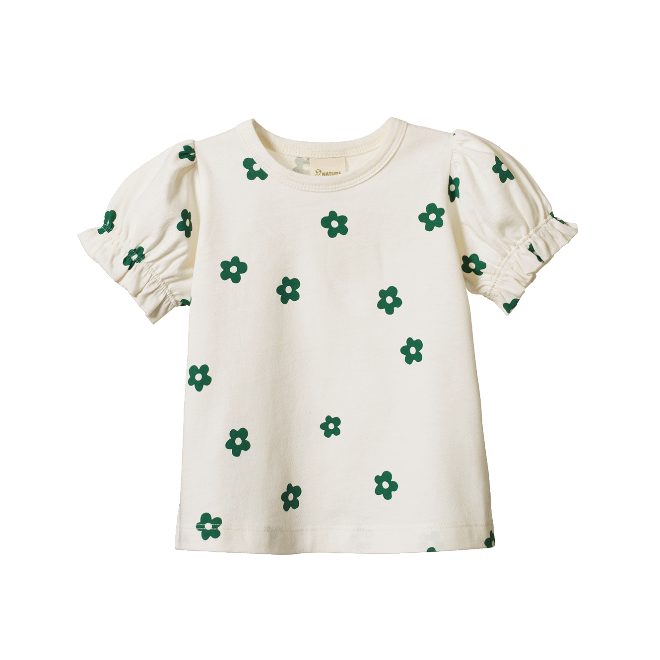 BUBBLES TEE | Flora Natural Print-Web-front