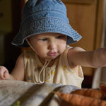 BUCKET SUNHAT CHAMBRAY | Sky-Extra Img - 1