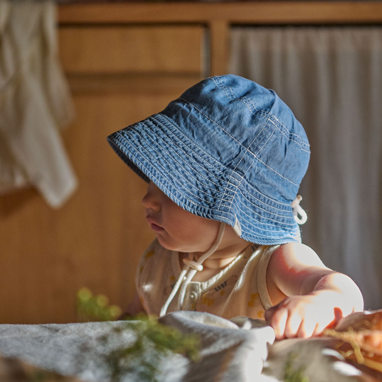 BUCKET SUNHAT CHAMBRAY | Sky-Web-hover