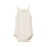 CAMISOLE BODYSUIT POINTELLE | Natural-Web-front