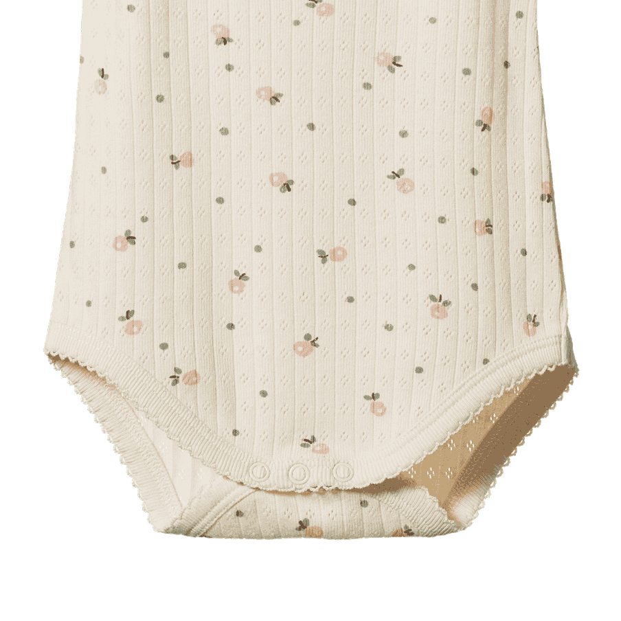 CAMISOLE BODYSUIT POINTELLE | Posey Blossom Print-Extra Img - 1